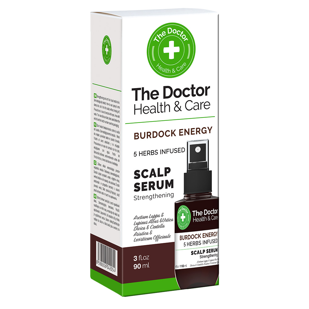 Сыворотка для волос The Doctor Health&Care Burdock Energy 5 Herbs Infused Scalp serum, 89 мл - фото 2