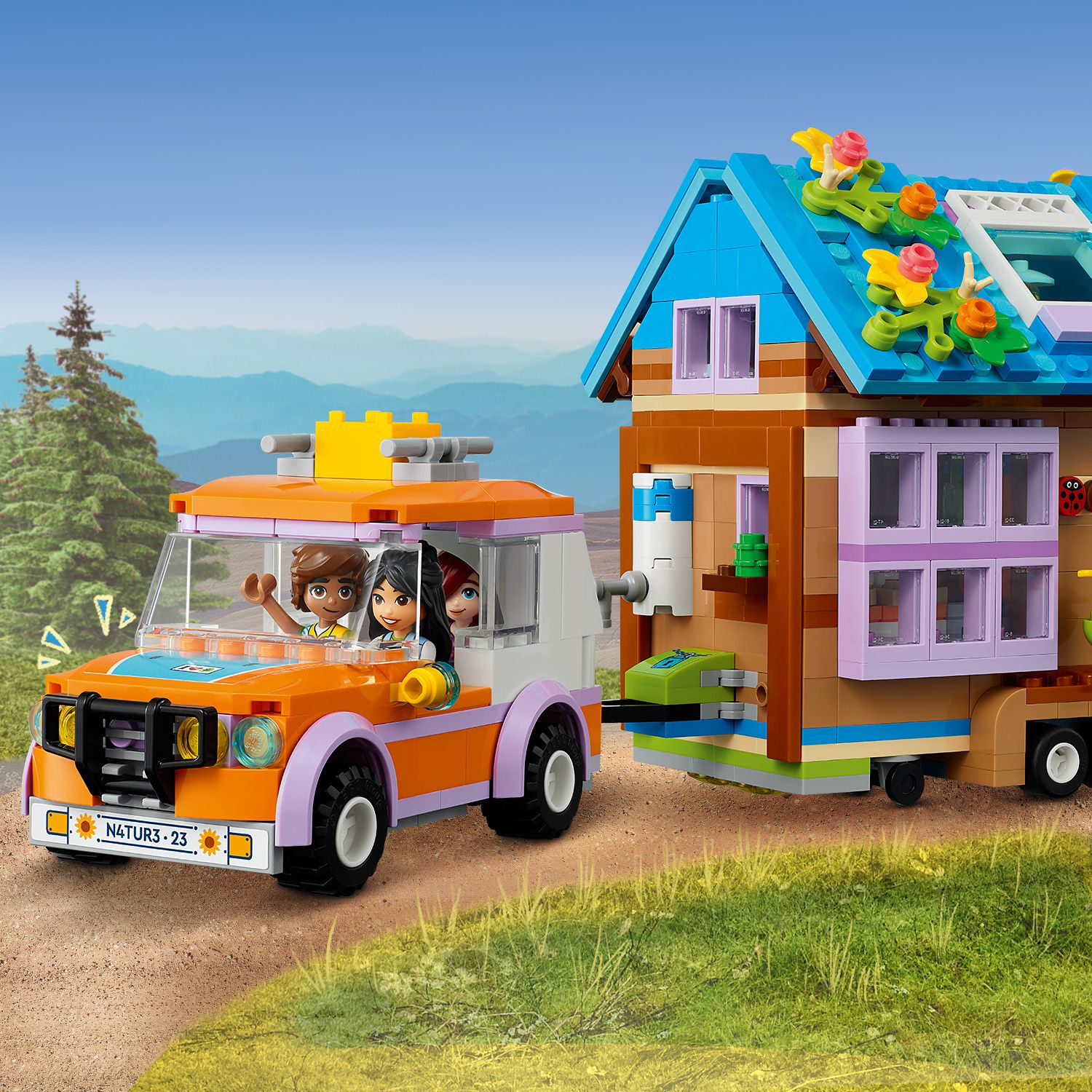 Конструктор LEGO Friends Крошечный мобильный домик, 785 деталей (41735) - фото 8