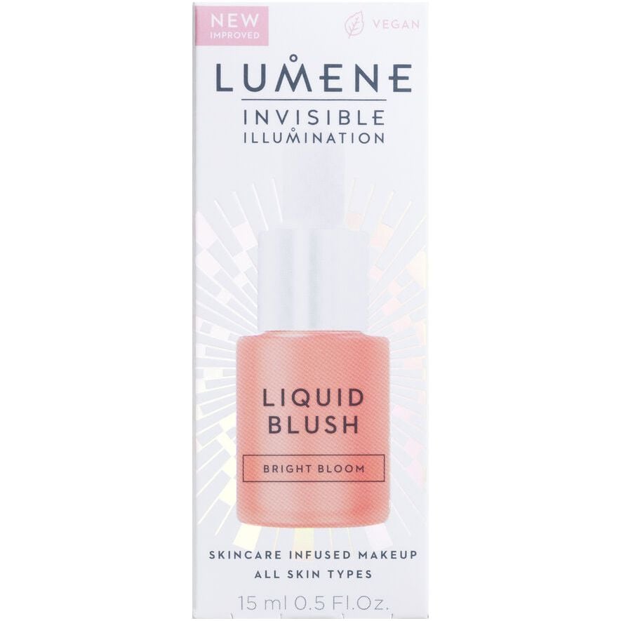 Рум'яна рідкі Lumene Invisible Illumination Liquid Blush Bright Bloom 15 мл - фото 3