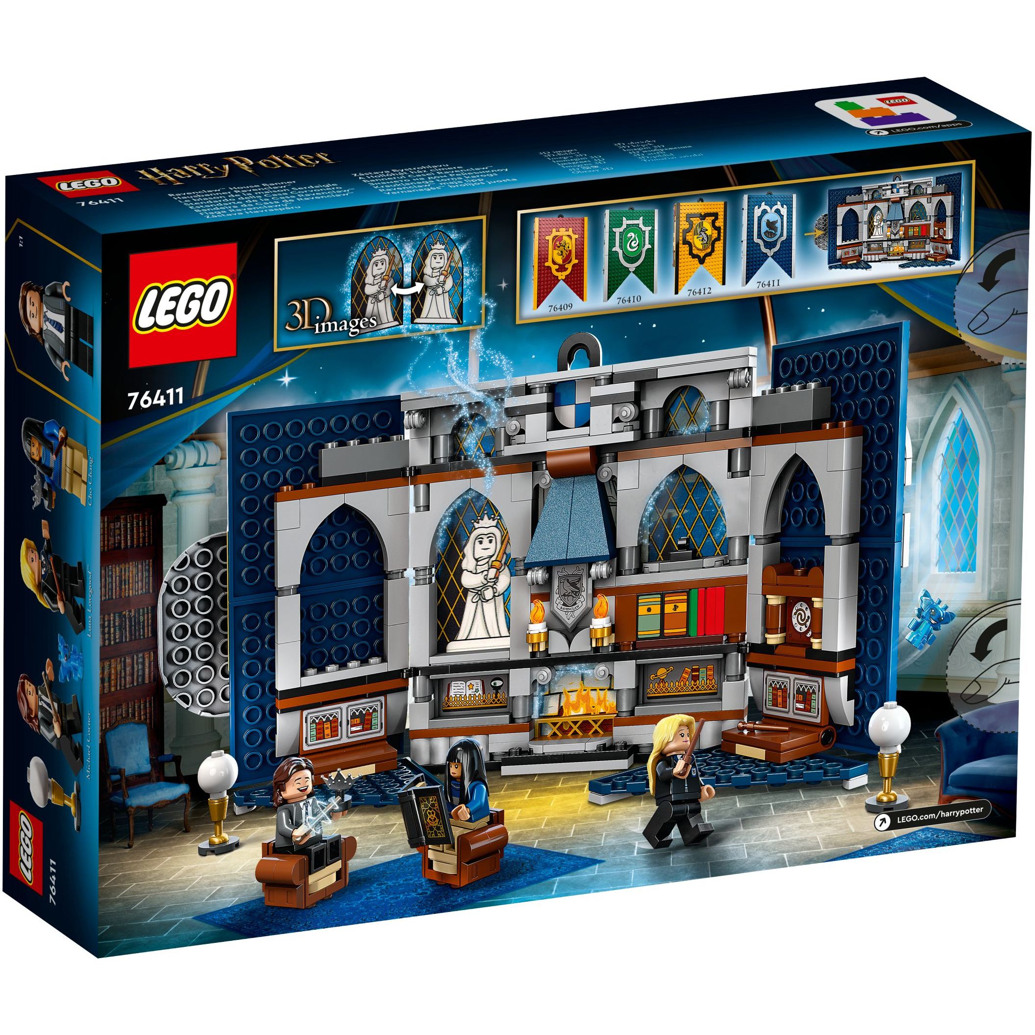 Конструктор LEGO Harry Potter Флаг общежития Рейвенклов, 305 деталей (76411) - фото 3