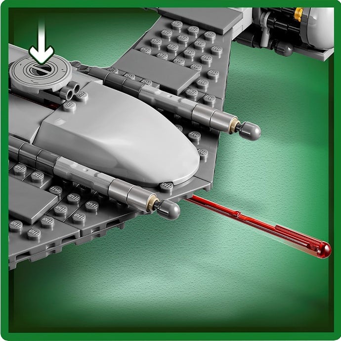 Конструктор LEGO Star Wars Зоряний винищувач Мандалорця N-1, 412 деталей (75325) - фото 5