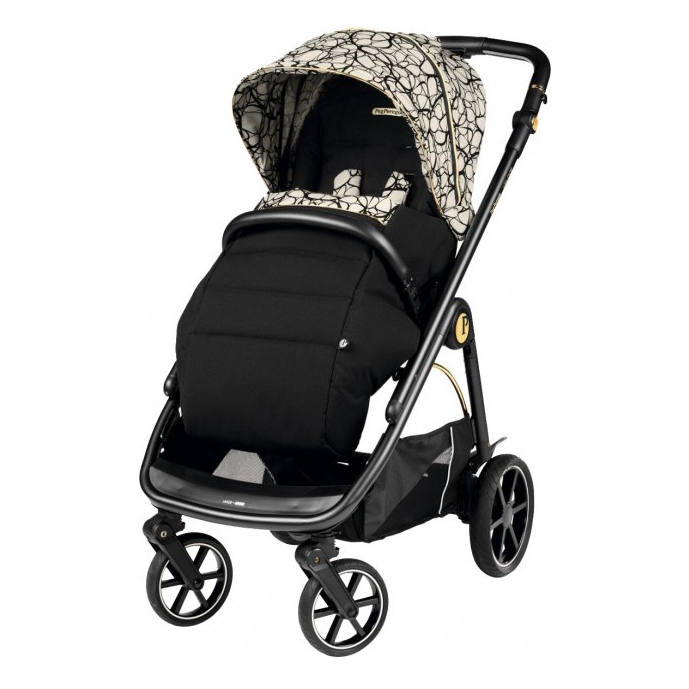 Прогулочная коляска Peg-Perego Veloce Grafic Gold, золотой с черным (IP26000000AB50RO01) - фото 1