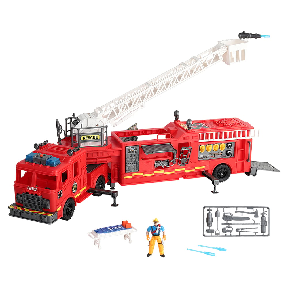Игровой набор Chap Mei Гигантская пожарная машина (546058) - фото 4