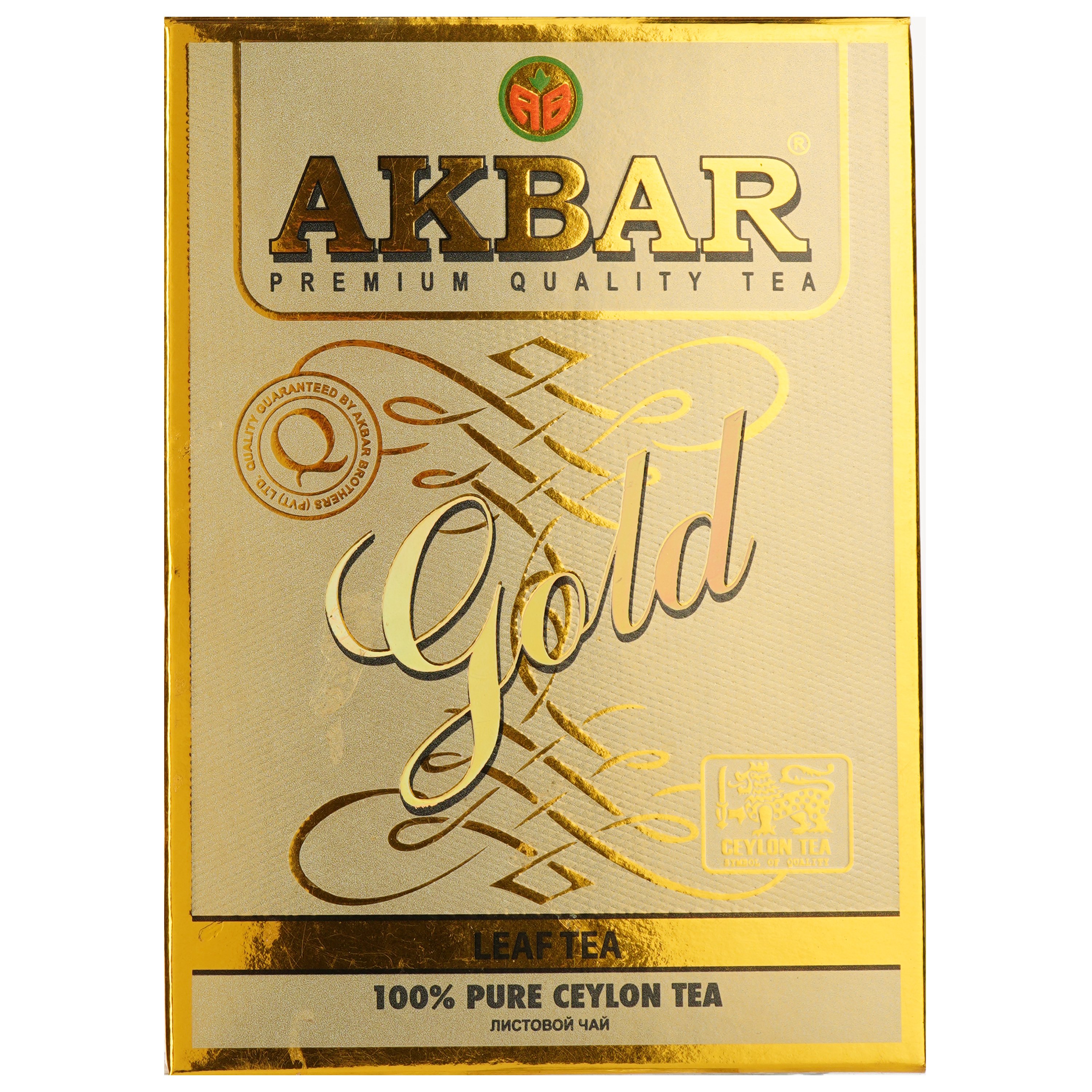 Чай чорний Akbar Золотий 100 г (115235) - фото 1