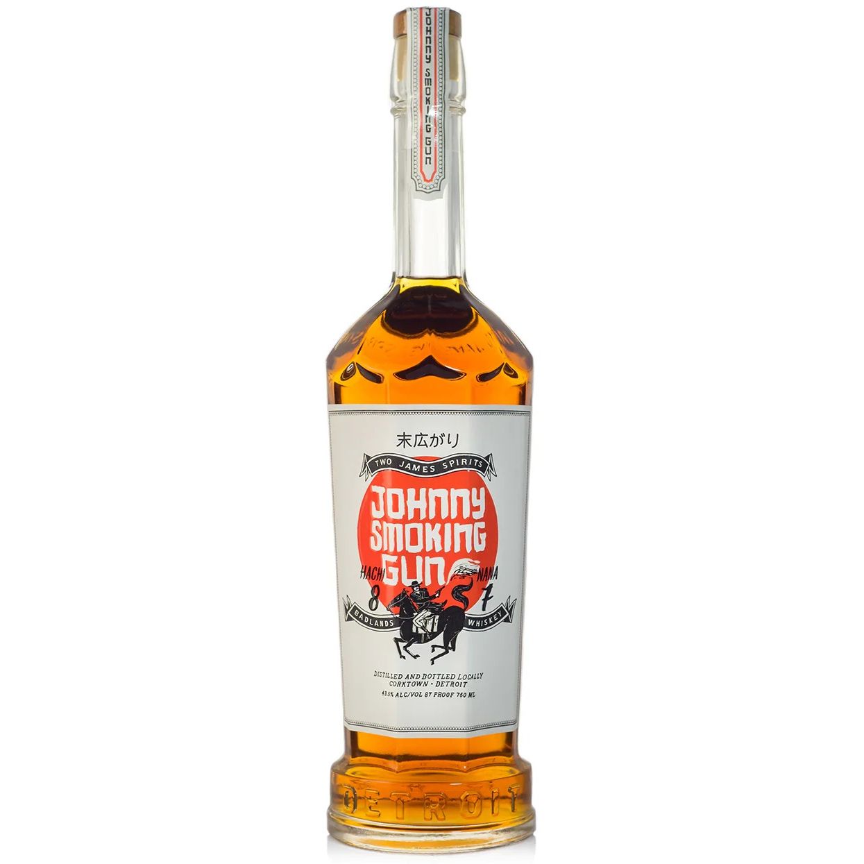 Виски Two James Spirits Johnny Smoking Gun 43.5% 0.75 л - фото 1