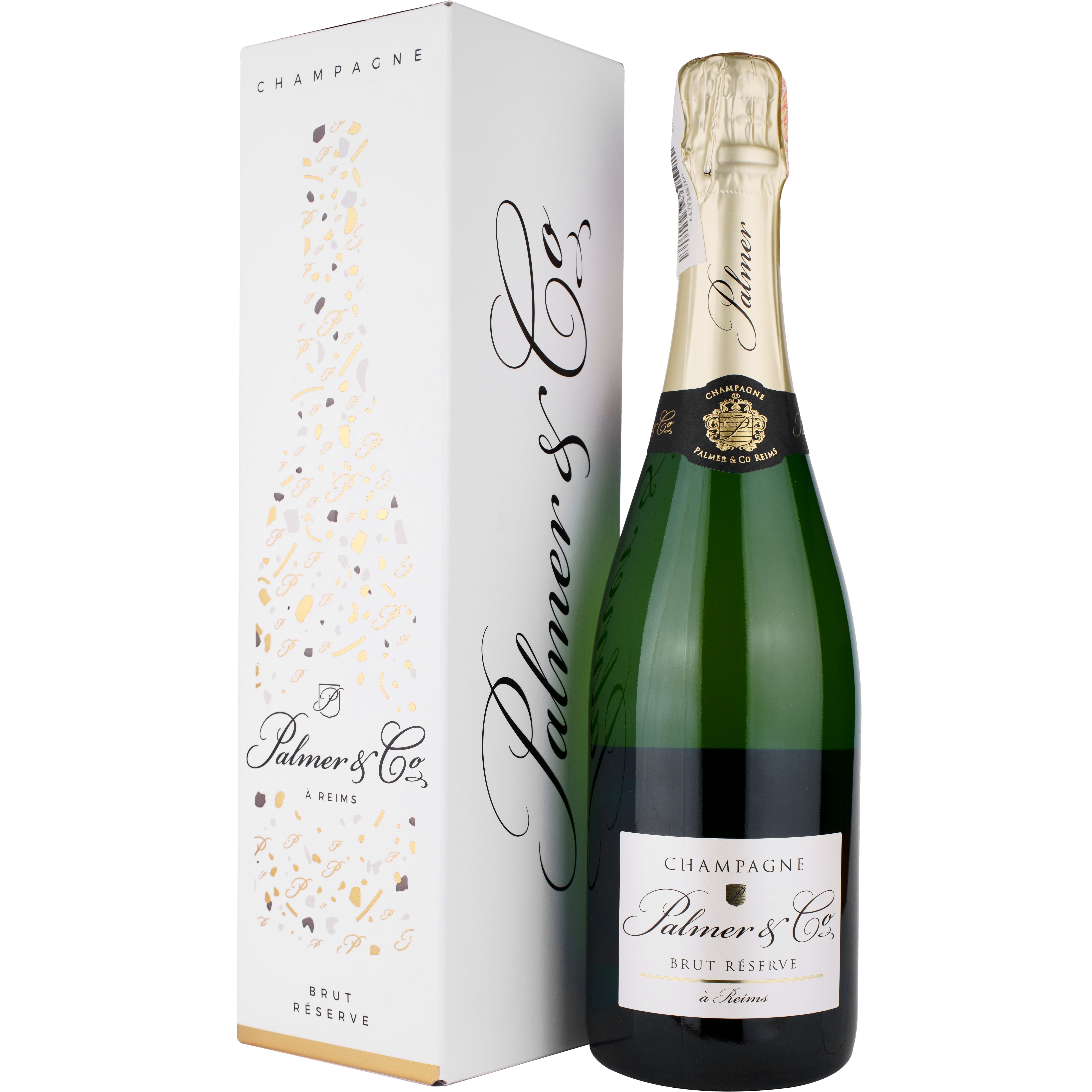 Шампанське Palmer & Co Champagne AOC Brut Reserve, біле, брют, 0%, 0,75л - фото 1