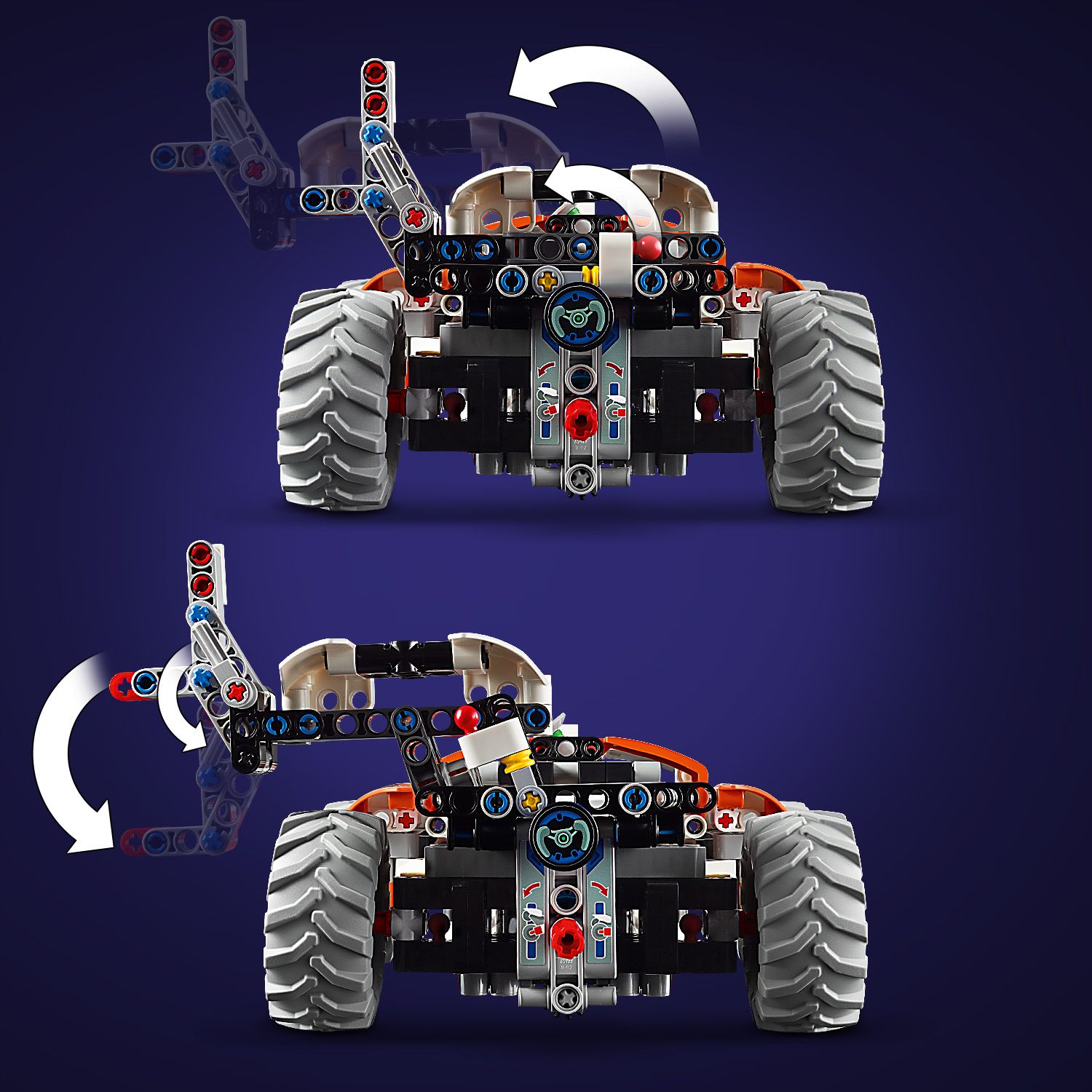 Конструктор LEGO Technic Космический колесный погрузчик LT78, 435 деталей (42178) - фото 7