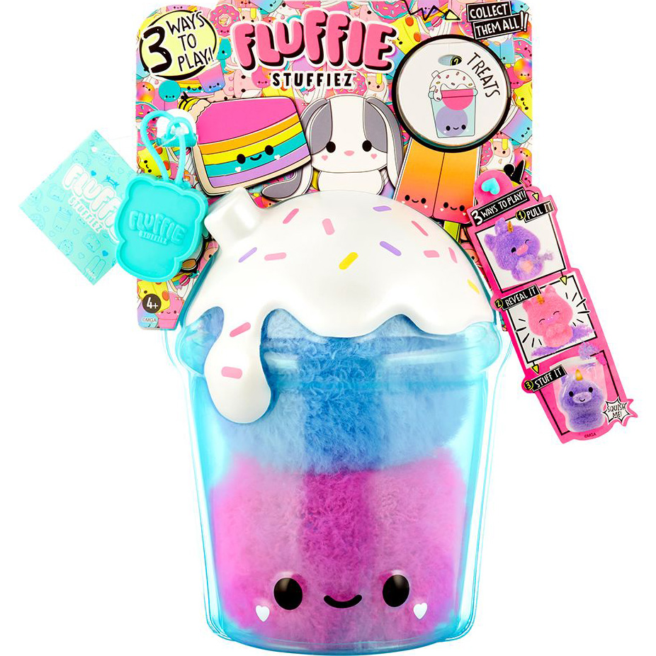 Мягкая игрушка-антистресс Fluffie Stuffiez Small Plush Боба (594475-1) - фото 1