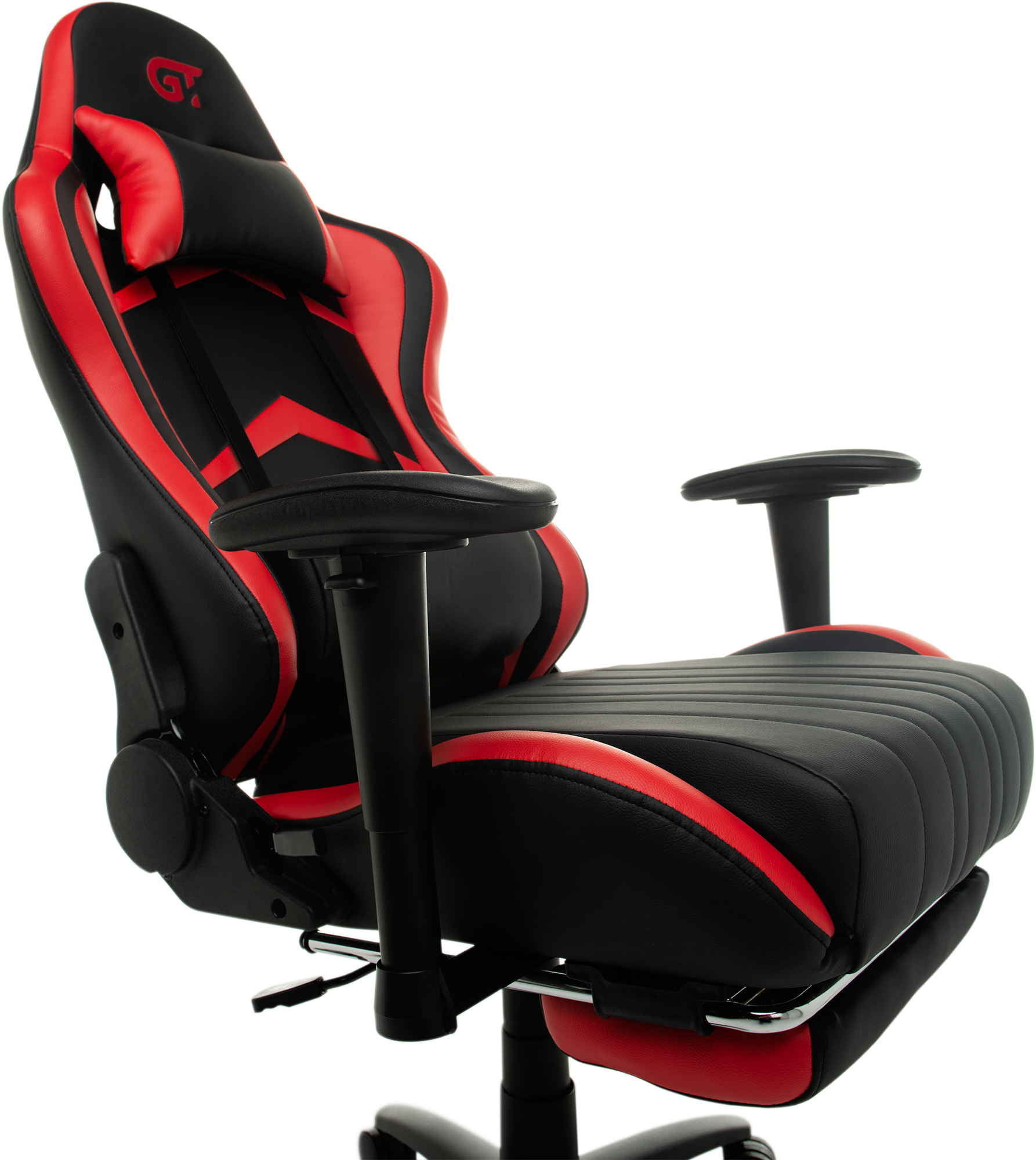 Геймерское кресло GT Racer черное с красным (X-2534-F Black/Red) - фото 8