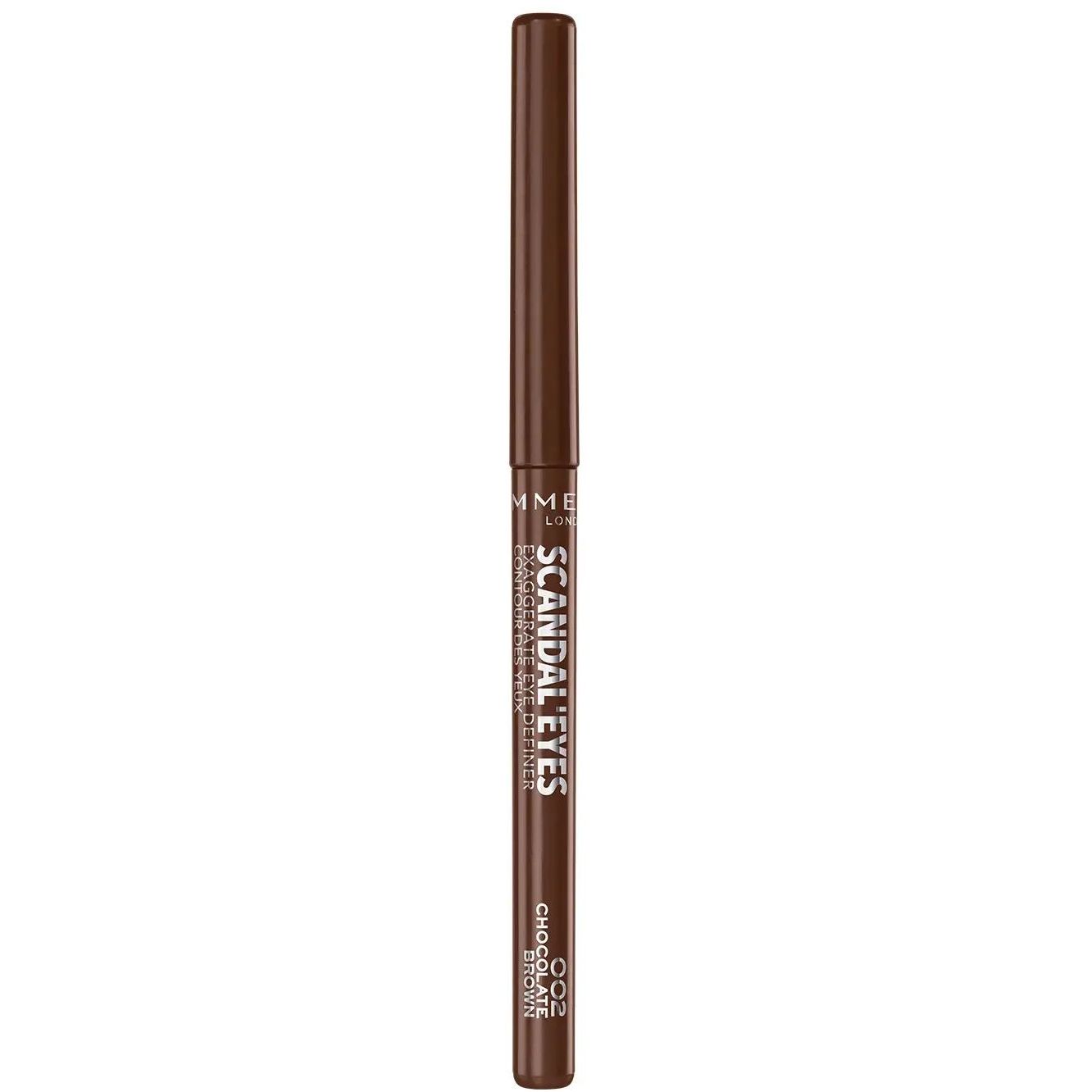 Олівець для очей Rimmel Scandal'eyes Exaggerate Eye Definer відтінок 002 (Chocolate Brown) 0.35 г - фото 2