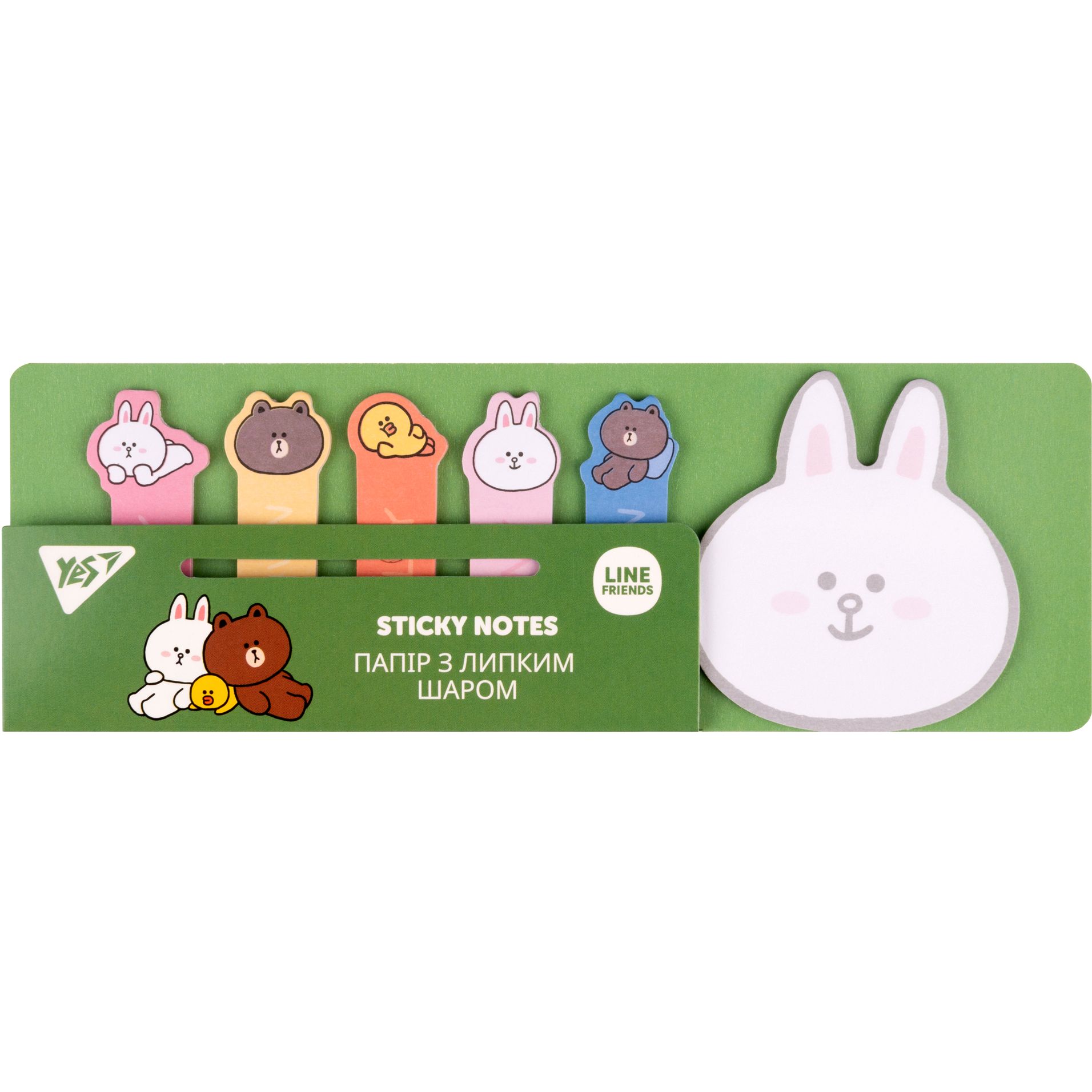 Бумага для заметок Yes Line Friends Cony 120 листов (170330) - фото 1