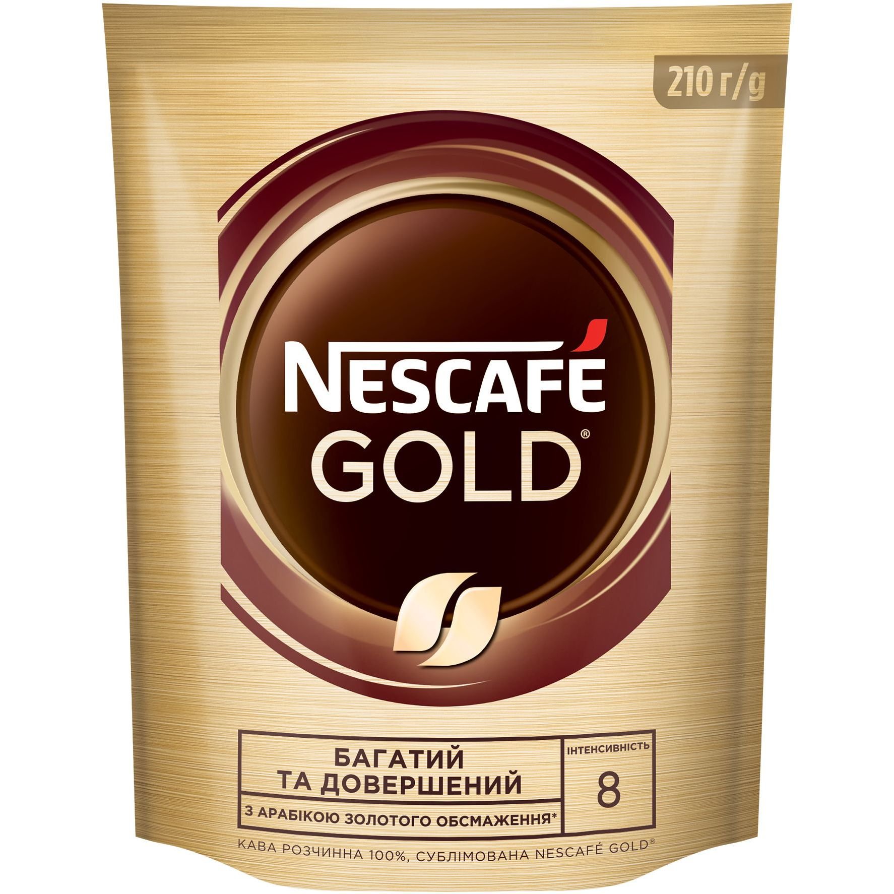 Кава розчинна Nescafe Gold 210 г - фото 1