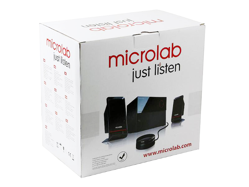 Компьютерная акустика Microlab M-200 2.1 Black - фото 2