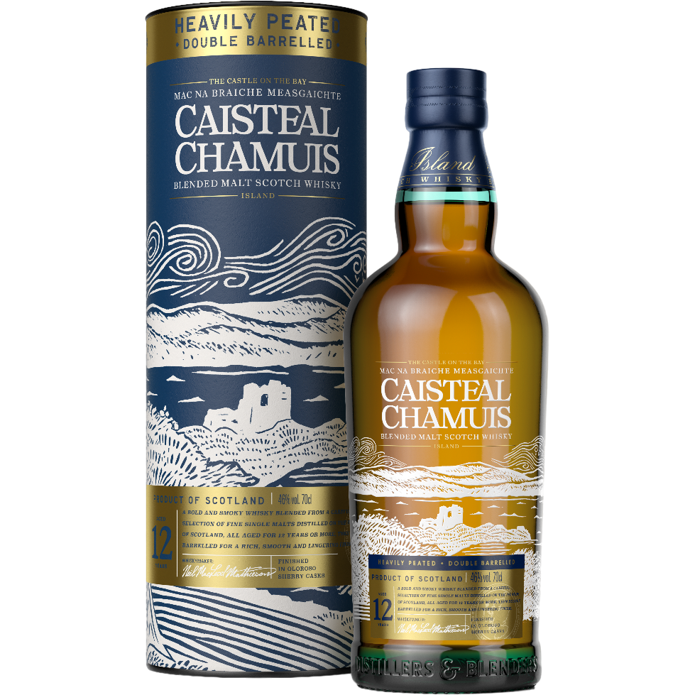 Виски Caisteal Chamuis 12 yo Blended Malt Scotch Whisky, 46%, 0,7 л - фото 1