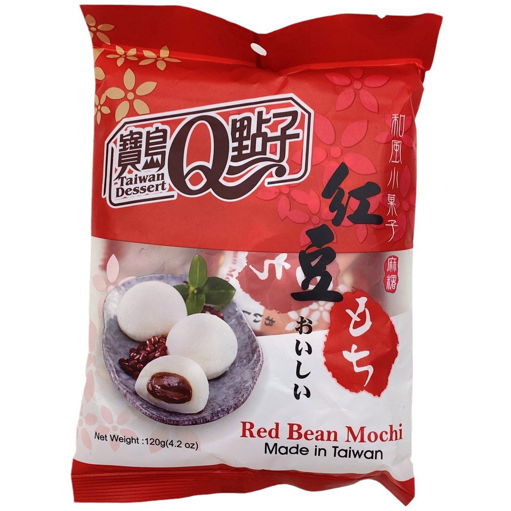 Тістечко моті Taiwan Dessert Red Bean 120 г - фото 1