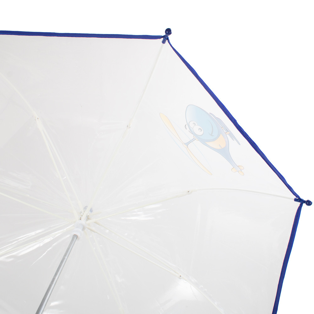 Детский зонт-трость механический Art Rain 73 см прозрачный - фото 3
