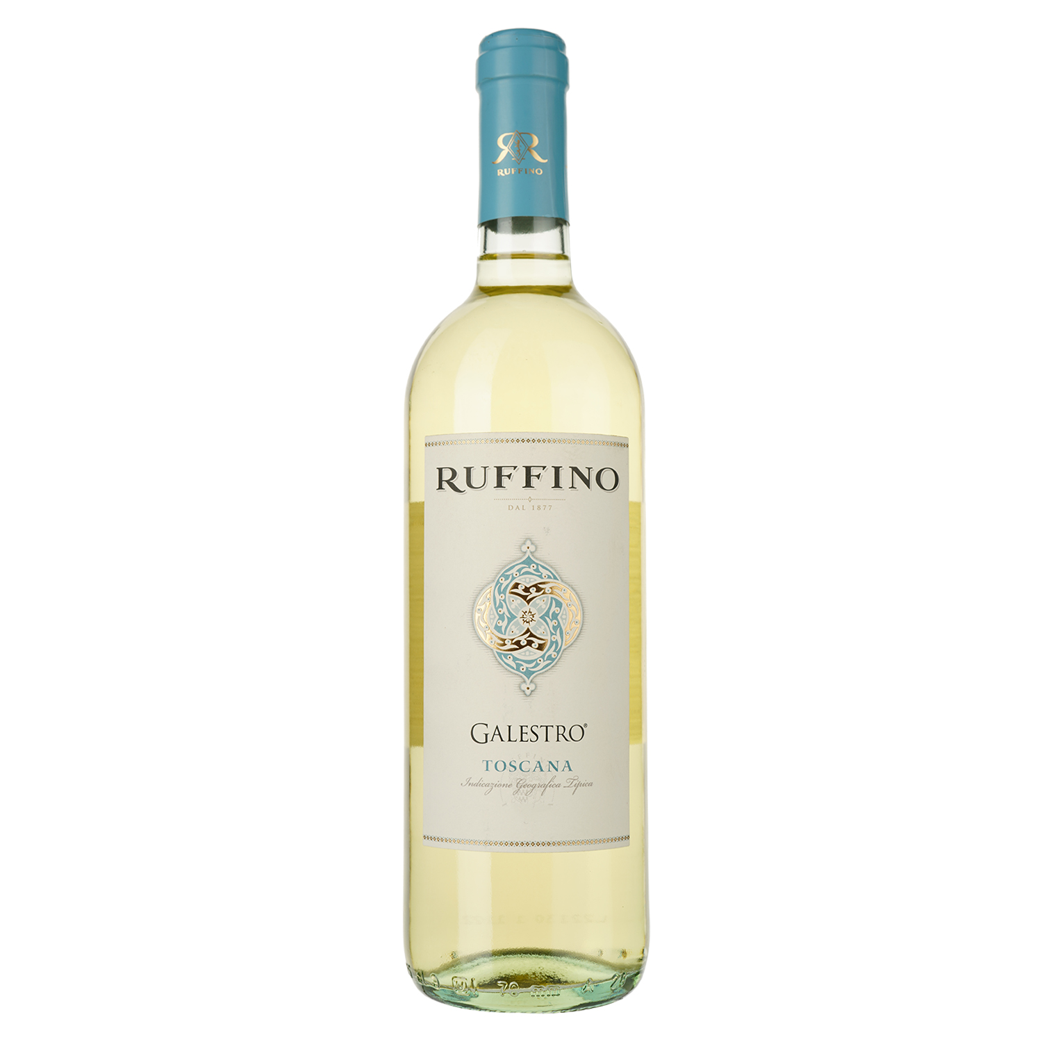 Вино Ruffino Galestro, белое, сухое, 12%, 0,75 л - фото 1