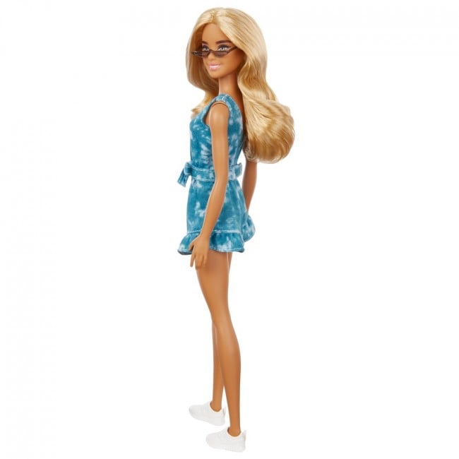 Кукла Barbie Модница в комбинезоне с эффектом тай-дай (GRB65) - фото 5