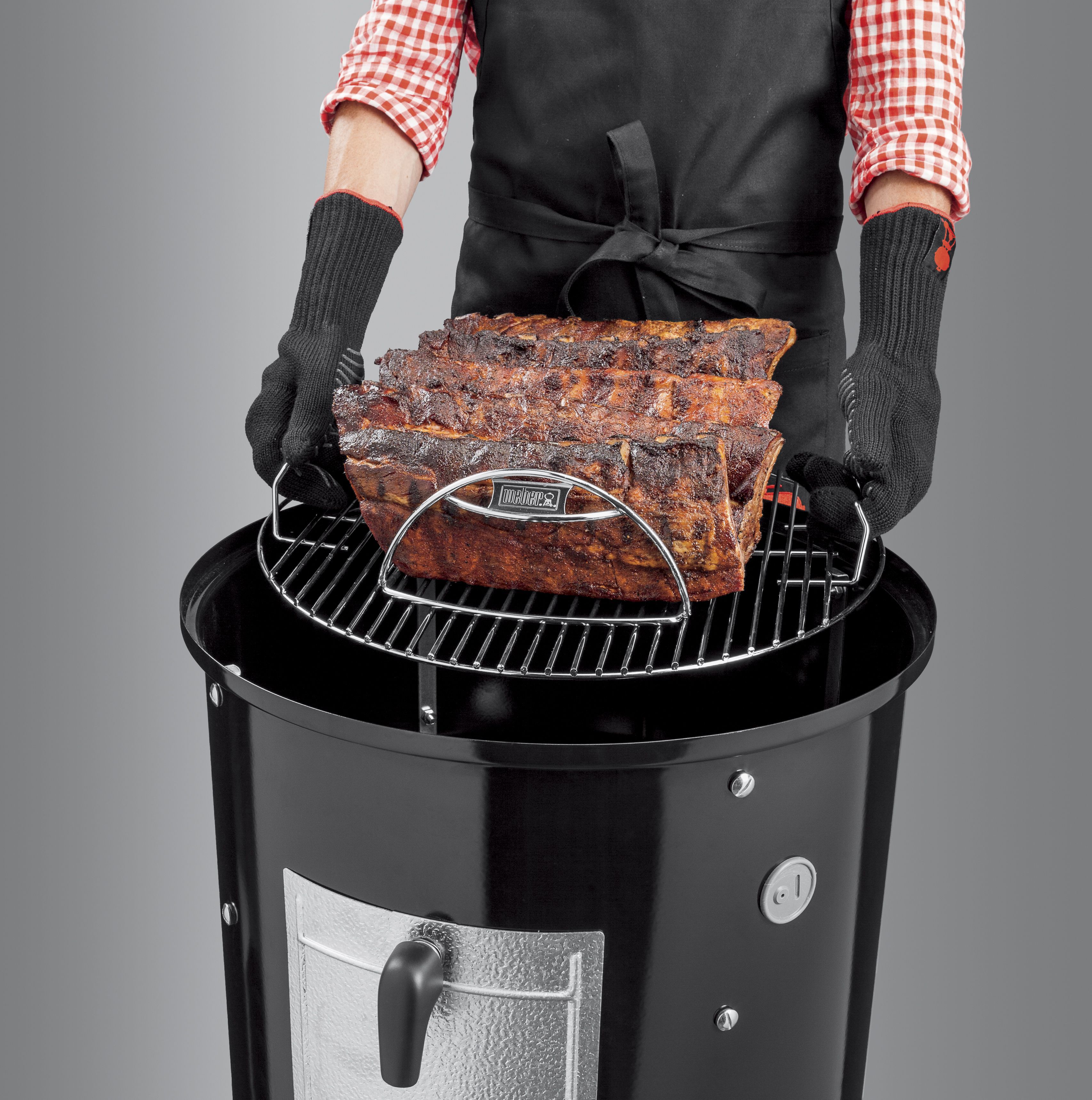 Коптильня вугільна Weber Smokey Mountain Cooker 57 см (731004) - фото 10