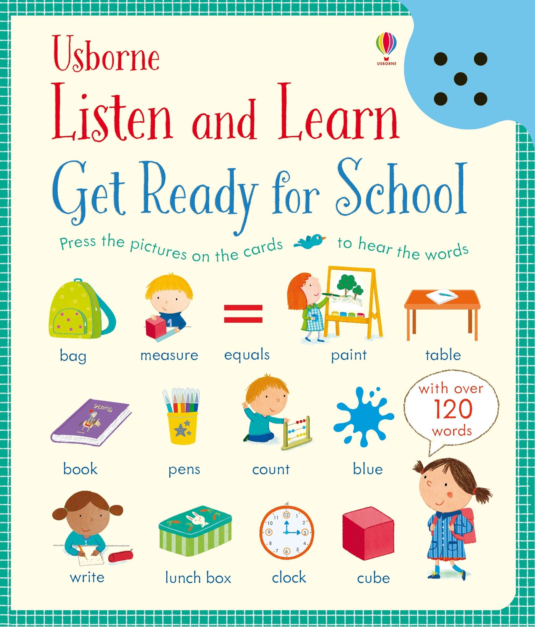 Интерактивная книга Get Ready for School - Holly Bathie, англ. язык (9781474921282) - фото 1