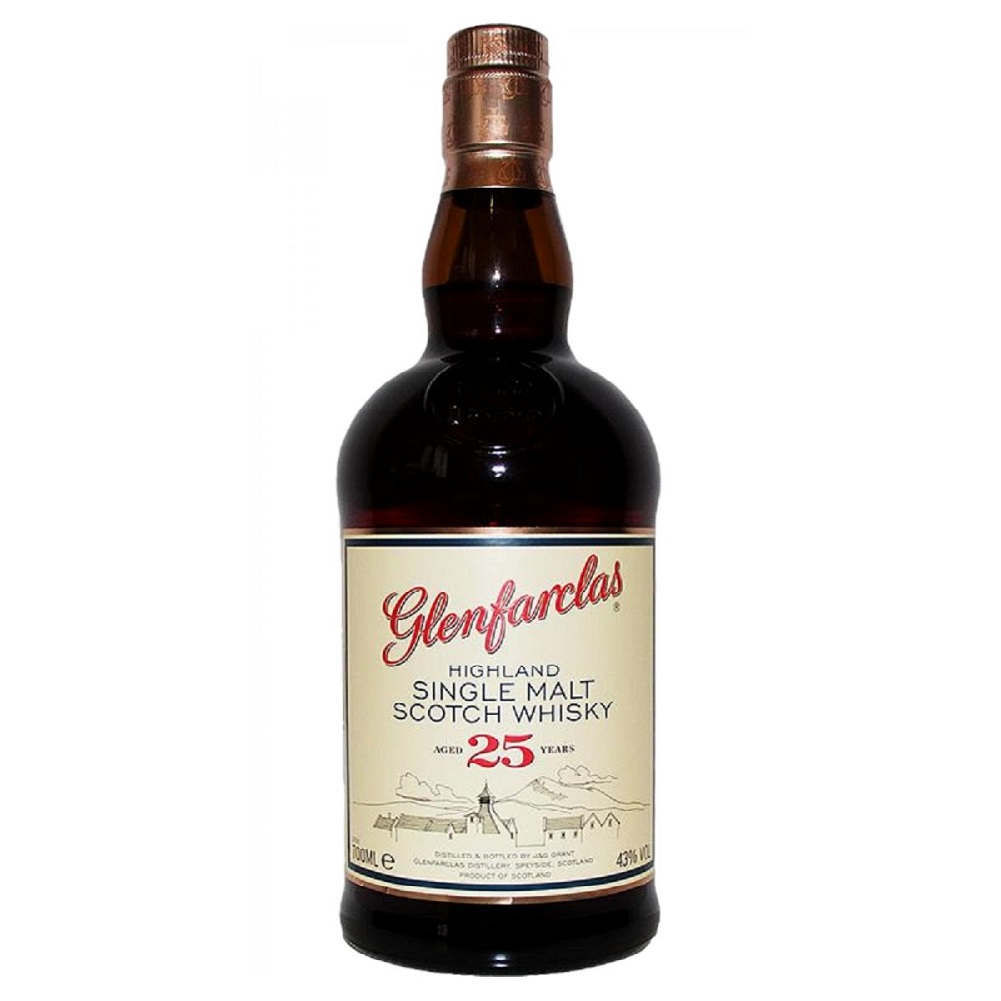 Віскі Glenfarclas 25 yo Single Malt Scotch Whisky 43% 0.7 л - фото 1