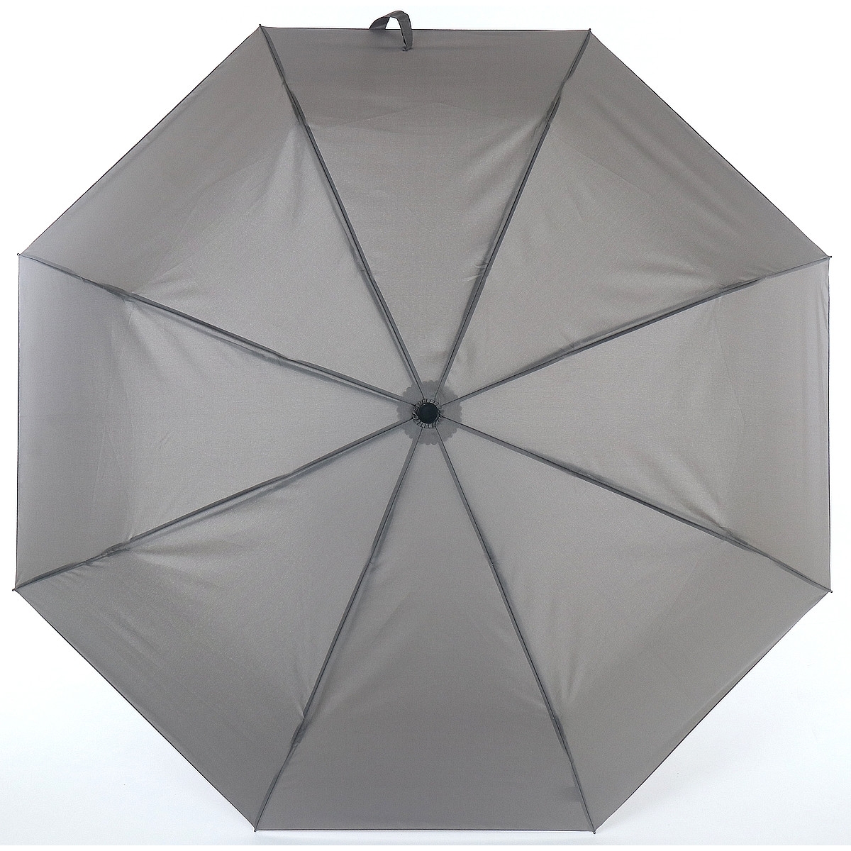 Женский складной зонтик механический Art Rain 99 см серо - фото 1