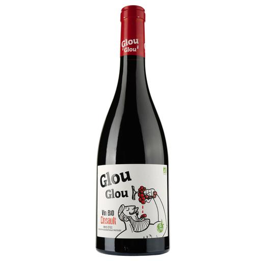 Вино Grisette des Gres Glou Glou Cinsault Bio IGP Pays D'Oc, червоне, сухе, 0,75 л - фото 1