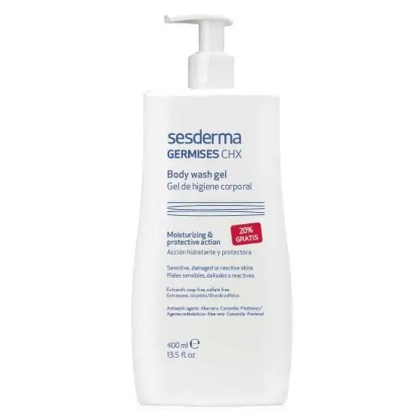 Зволожуючий гель Sesderma Germises CHX Body Hygiene Shower Gel, 400 мл - фото 1