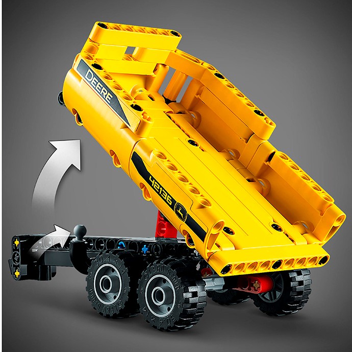 Конструктор LEGO Technic John Deere 9620R 4WD Tractor, 390 деталей (42136) - фото 10