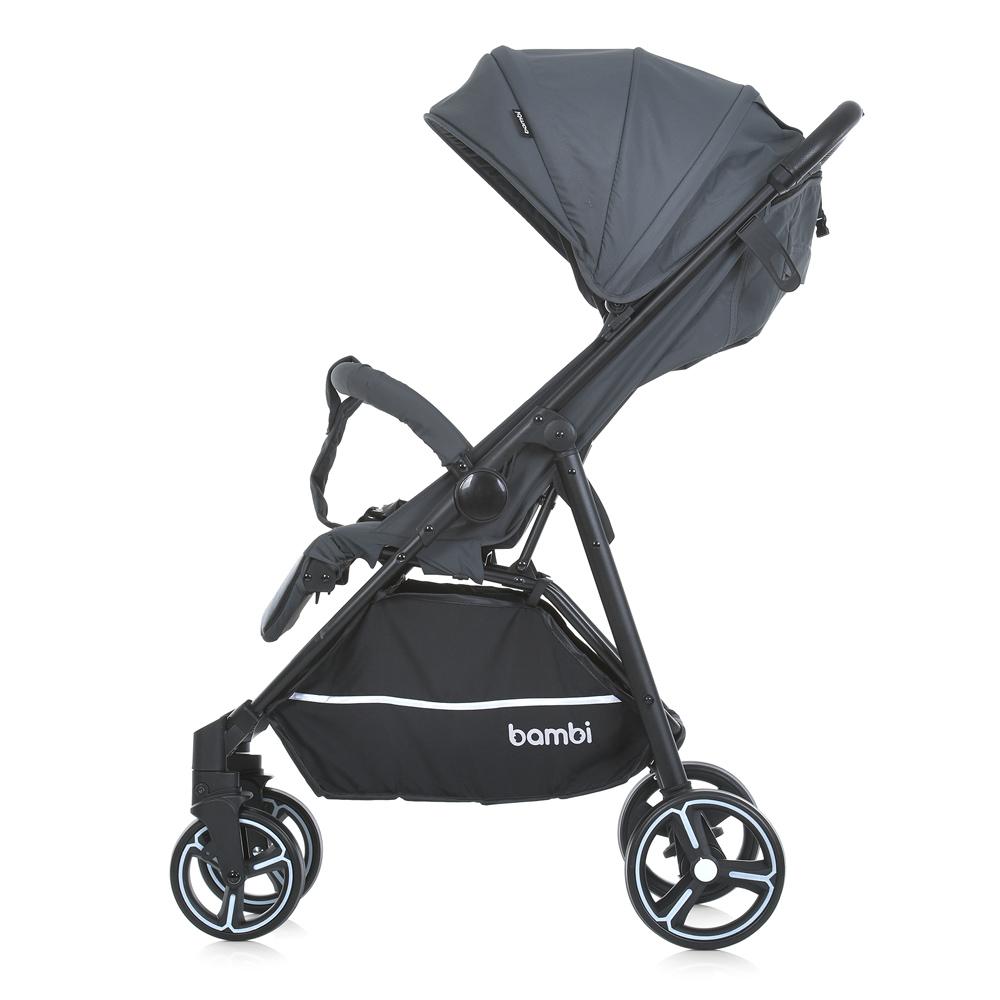 Прогулочная коляска Bambi M 4249-2 Gray Matt - фото 4