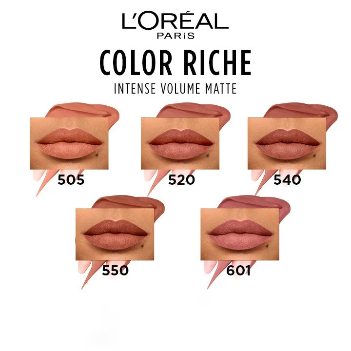 Помада для губ L’Oreal Paris Color Riche Intense Volume Matte 601 Worth It 2 г - фото 4