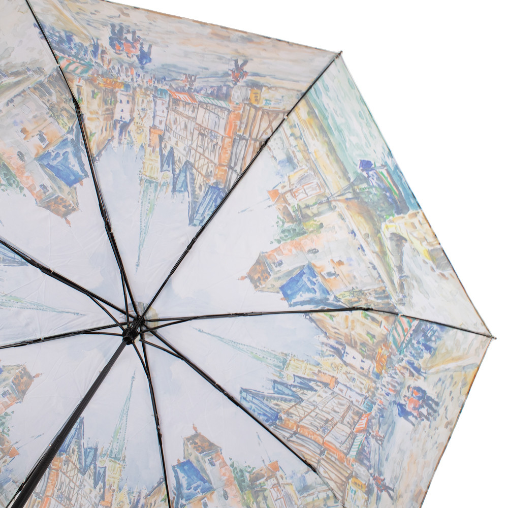 Женский складной зонтик механический Nex 100 см разноцветный - фото 3