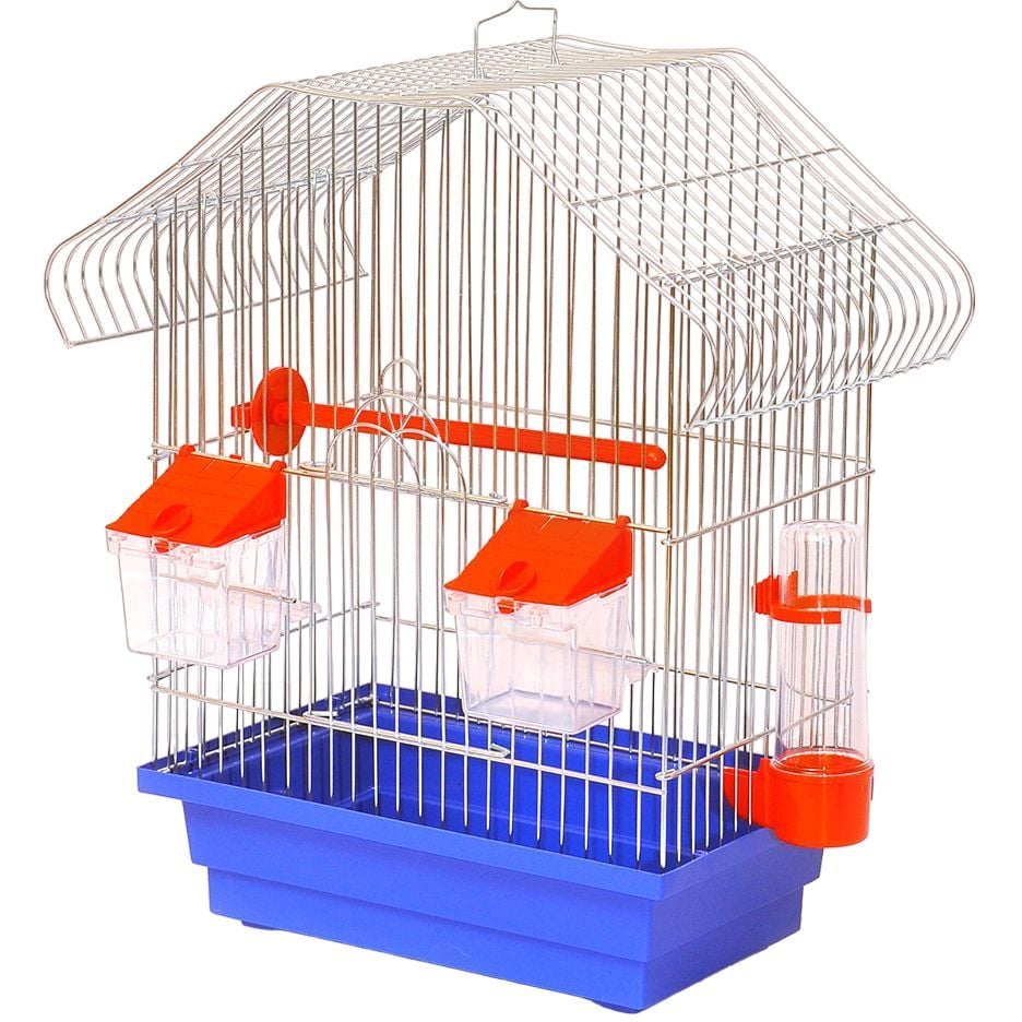 Клетка для птиц Лорі Малый Китай, цинк, 28х18х40 см, в ассортименте - фото 2