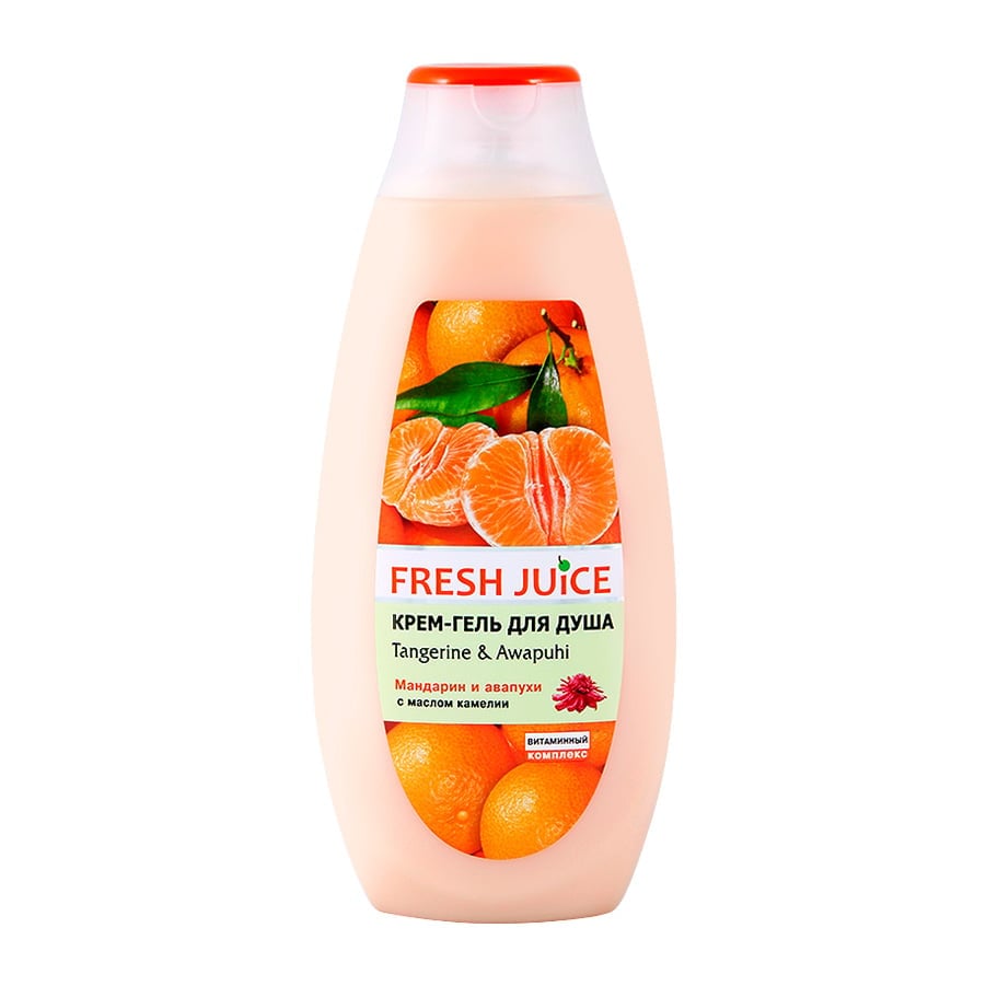 Крем-гель для душа Fresh Juice Tangerine & Awapuhi 400 мл - фото 1