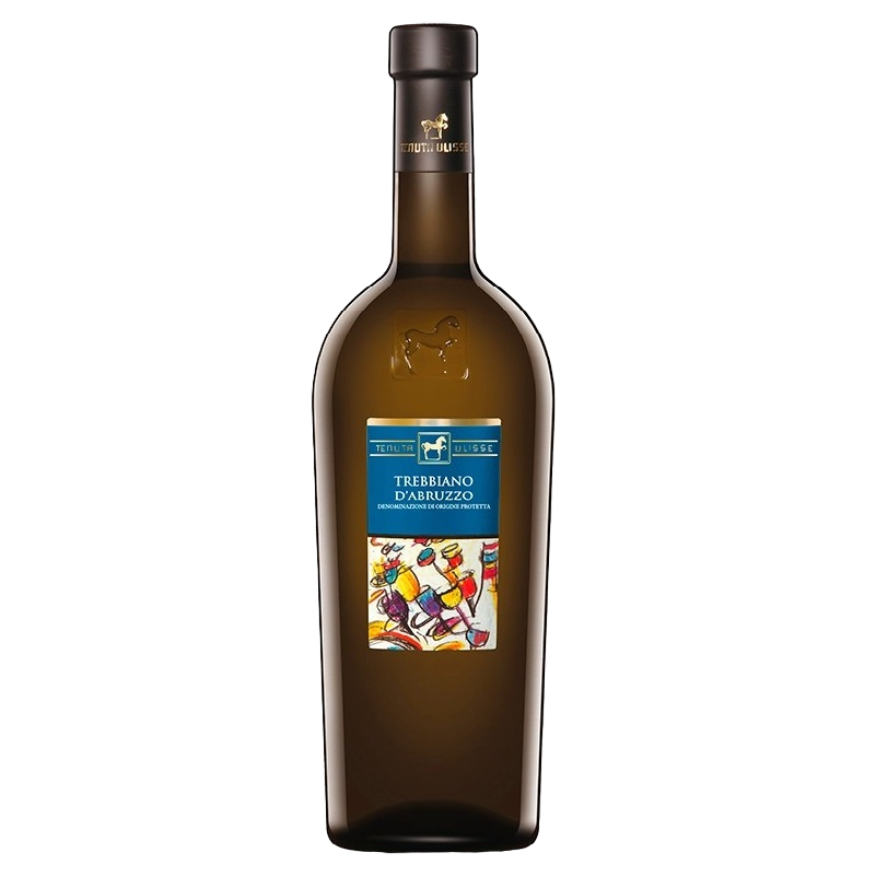 Вино Ulisse Trebbiano D’Abruzzo DOP, біле, сухе, 13%, 0,75 л - фото 1