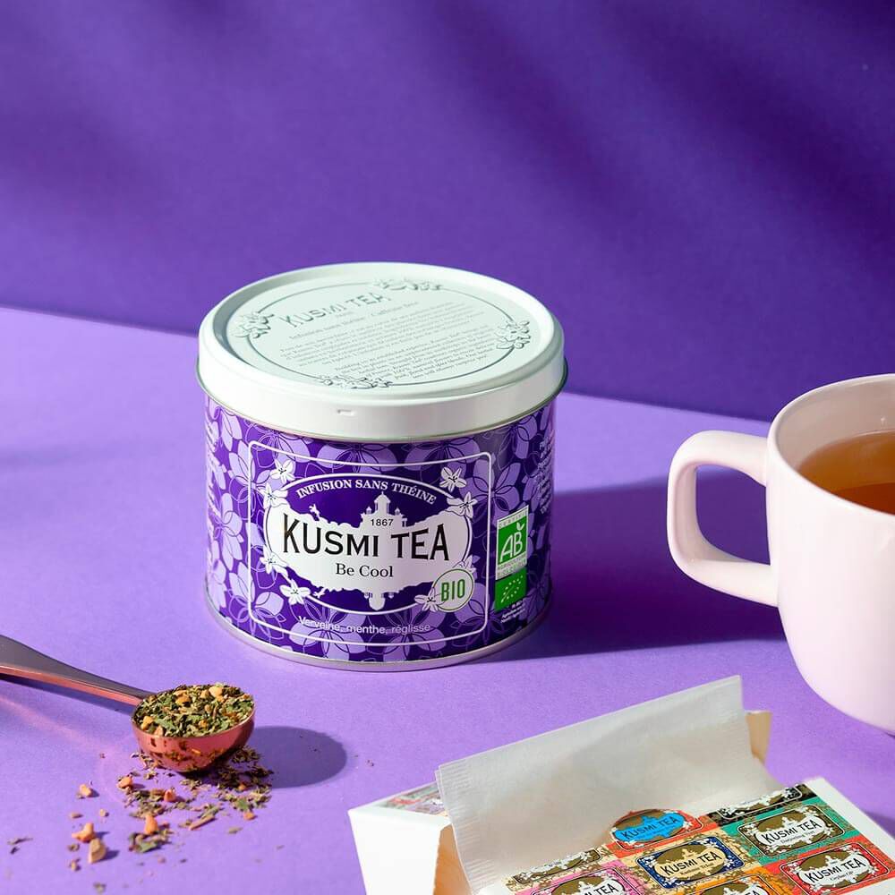 Чай травяной Kusmi Tea Be Cool органический 90 г - фото 3
