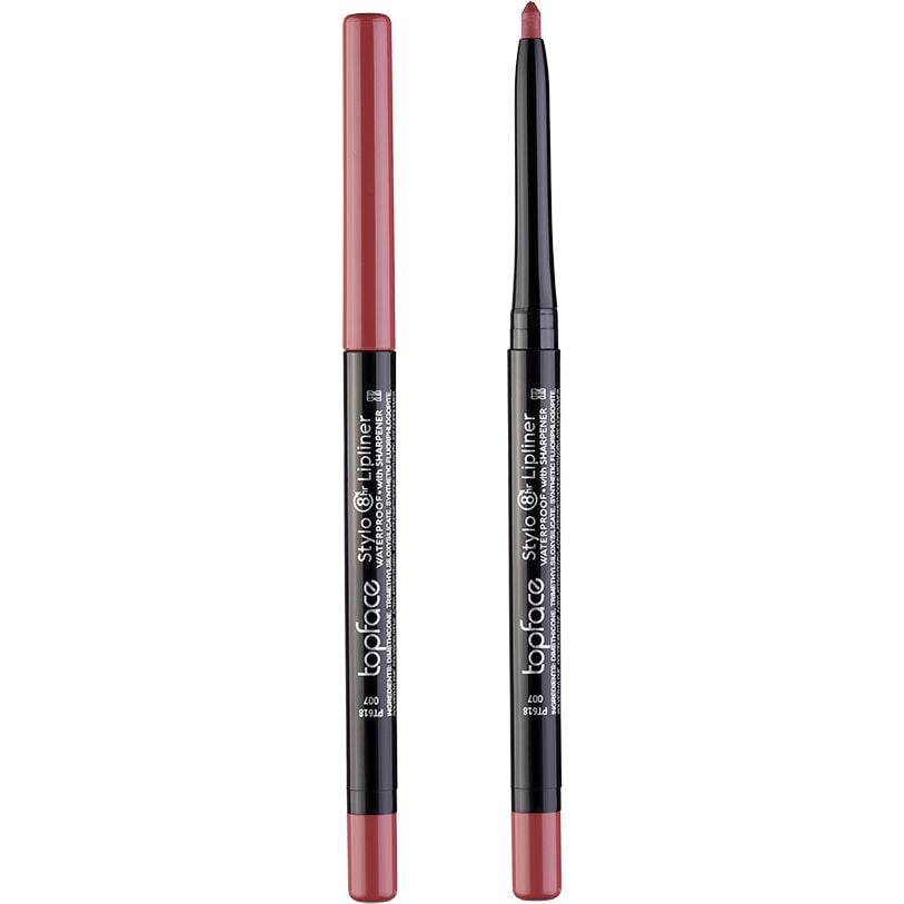 Олівець для губ TopFace Stylo Lipliner PT618 відтінок 007 0.29 г - фото 2