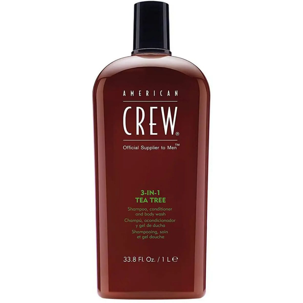 Шампунь American Crew 3 в 1 Tea Tree Shampoo 1 л - фото 1