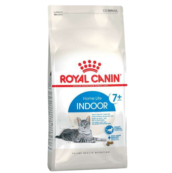 Сухой корм с птицей для стареющих котов Royal Canin Indoor+7, 1,5 кг (5480159) - фото 1