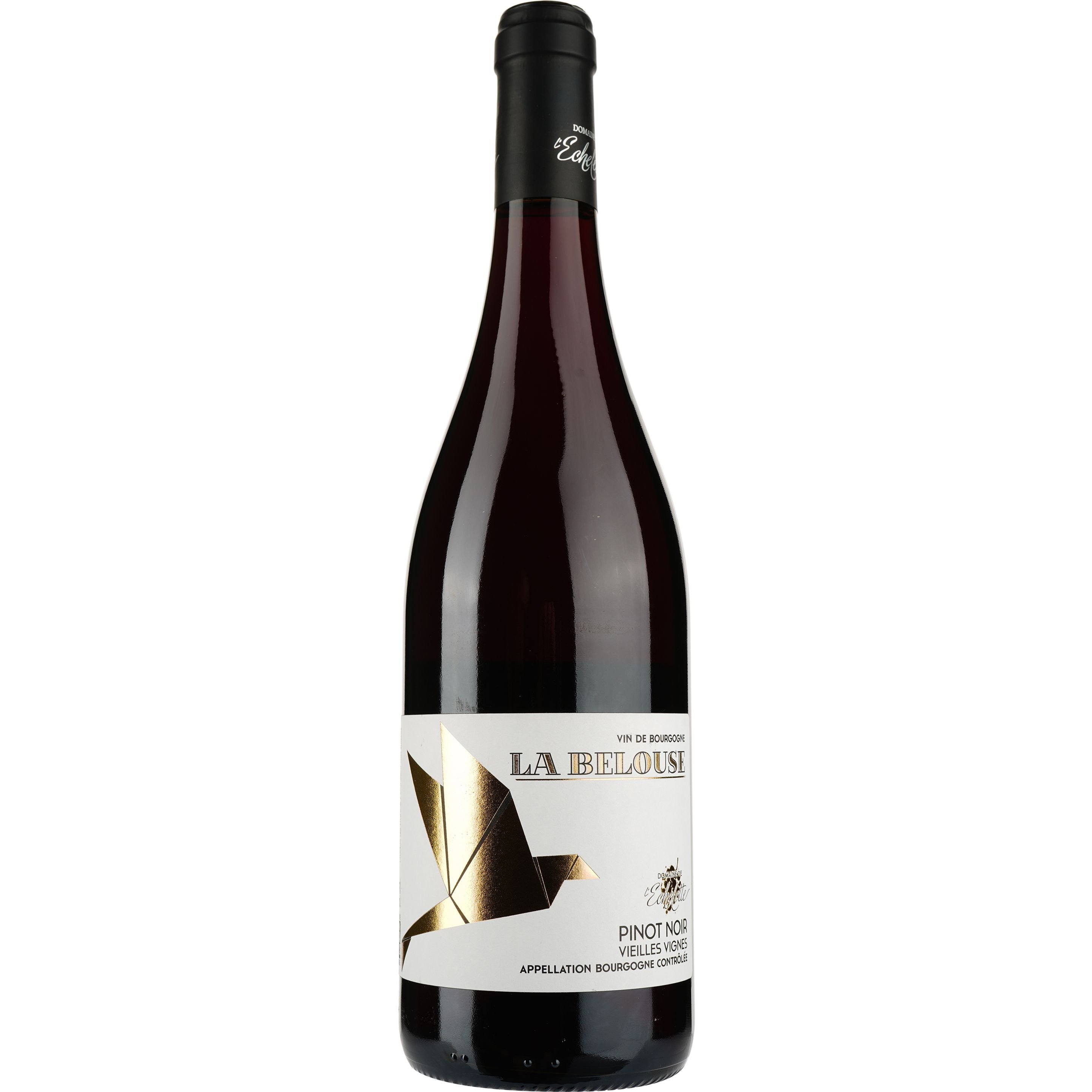 Вино Domaine de l'Echelette La Belouse Pinot Noir Vieilles Vignes 2021, красное, сухое, 0,75 л - фото 1