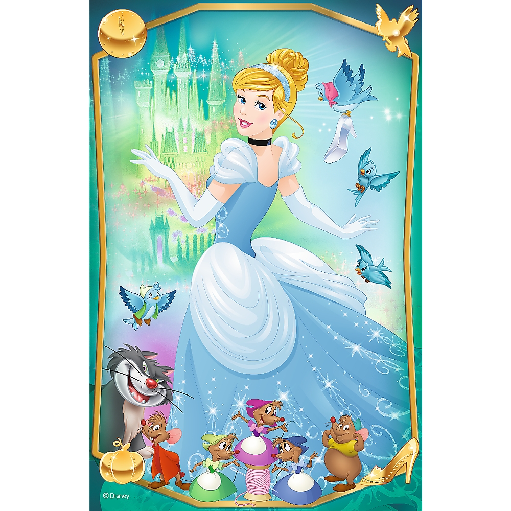 Пазли Trefl Дісней принцеси, Чарівні принцесиі 54 елементи - фото 1