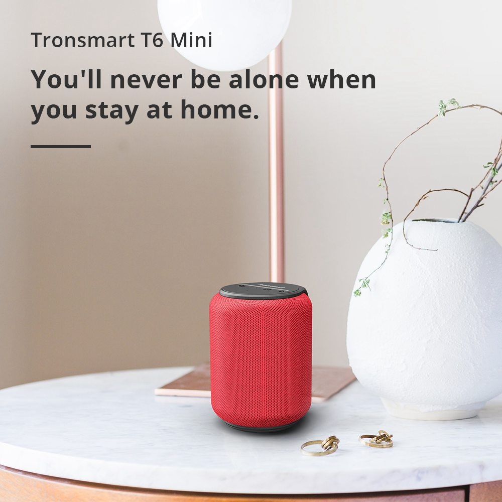 Портативна колонка Bluetooth Tronsmart Element T6 Mini Red - фото 6