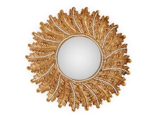 Зеркало Lefard Далал, 39 см, золотой (450-306) - фото 1