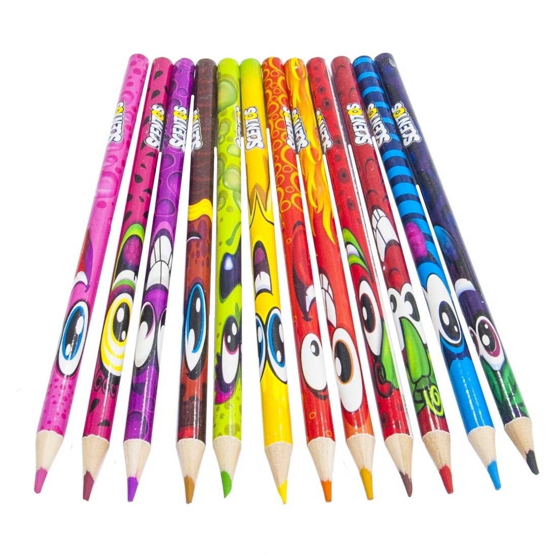 Набір ароматних олівців Scentos Фантазія, 12 кольорів (40515) - фото 2