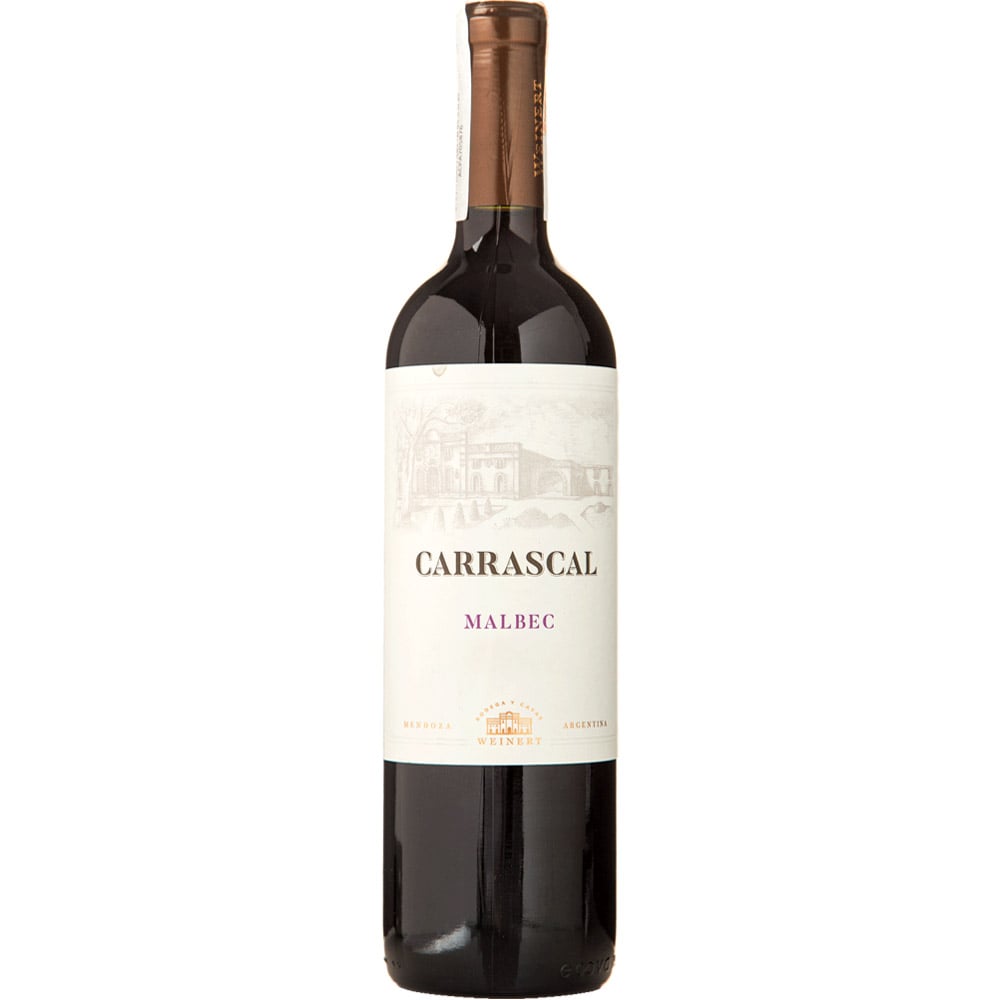 Вино Weinert Carrascal Malbec, червоне, сухе, 0,75 л - фото 1