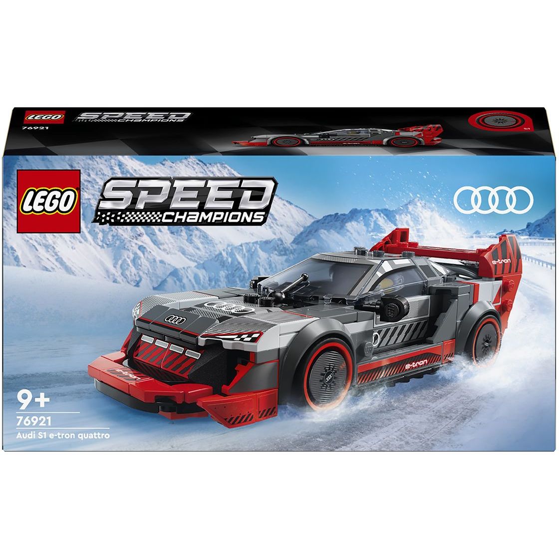 Конструктор LEGO Speed Champions Автомобіль для перегонів Audi S1 e-tron quattro 274 деталі (76921) - фото 1