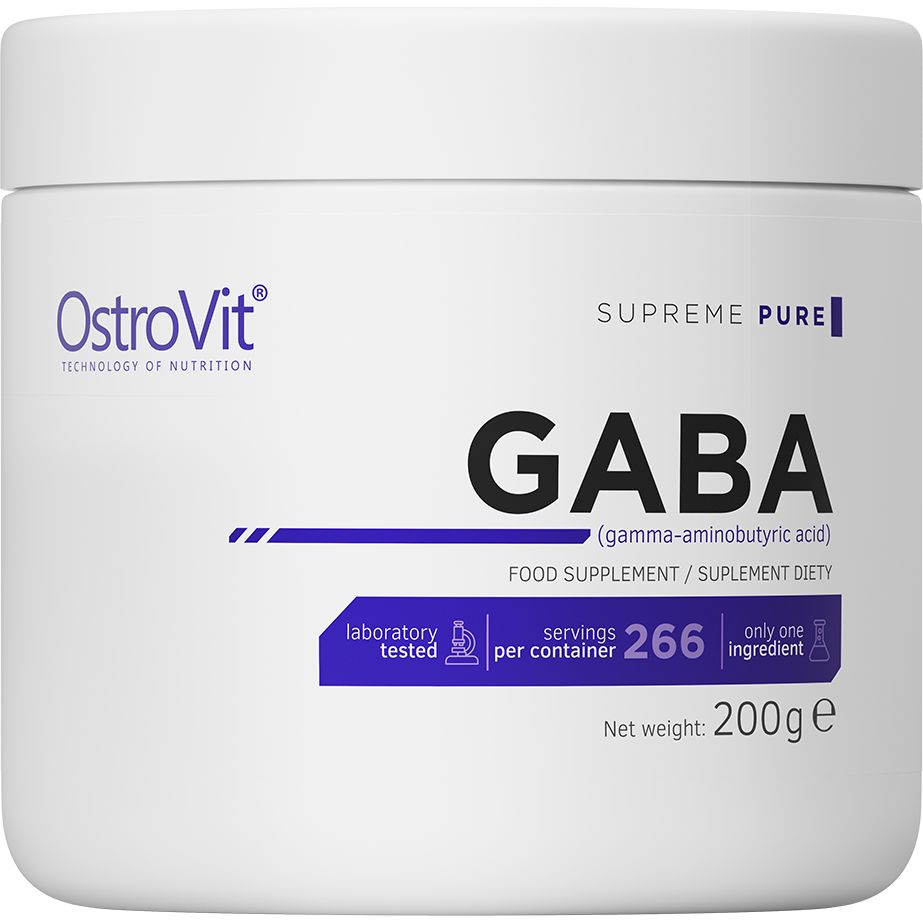 Амінокислота OstroVit Supreme Pure GABA 200 г - фото 1