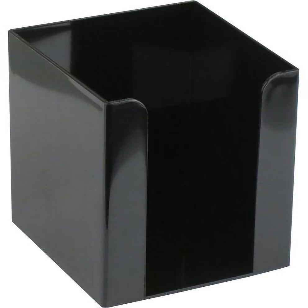 Куб для бумаги Axent 9x9x9 см черный - фото 1