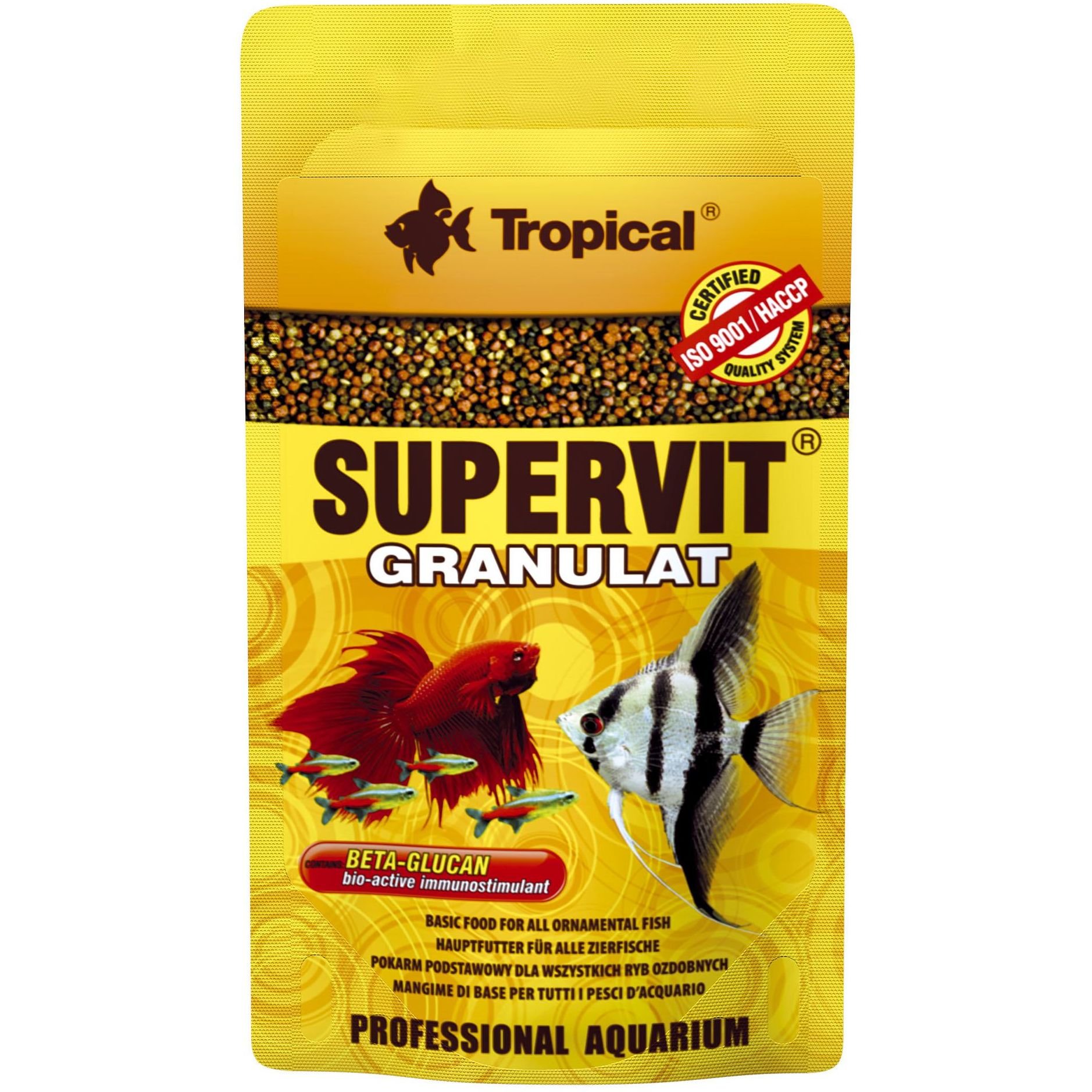 Корм для риб Tropical Supervit, у гранулах, 10 г - фото 1