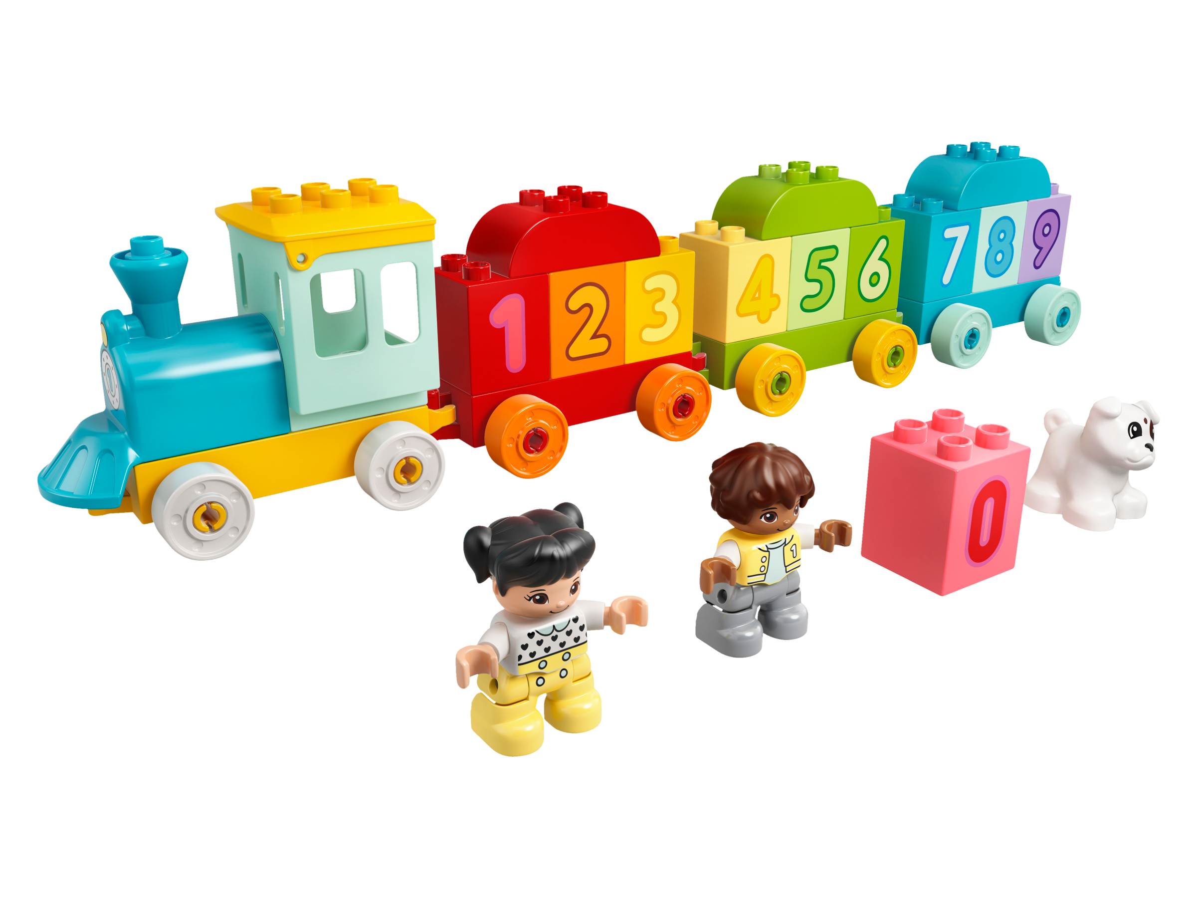 Конструктор LEGO DUPLO My First Поезд с цифрами - учимся считать, 23 детали (10954) - фото 2
